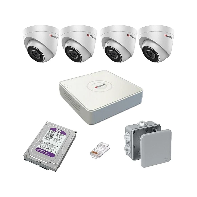 Комплект видеонаблюдения для офиса