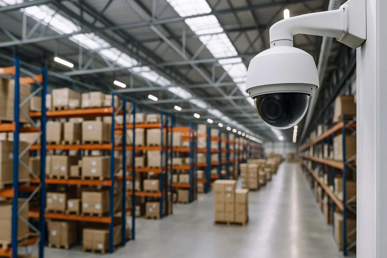 Видеонаблюдение для склада